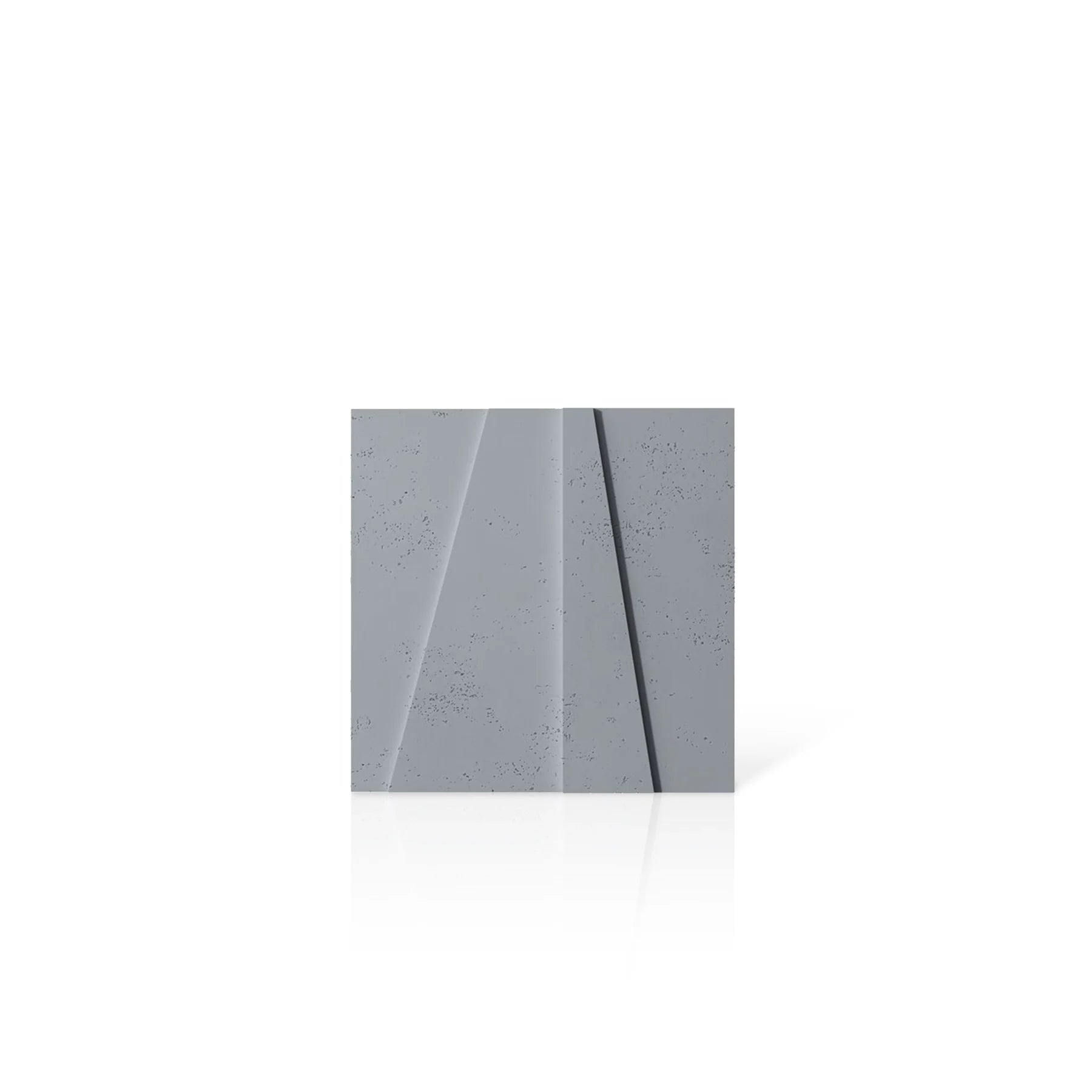 3D Concrete Wall Panels BOOKCASE colour swatch on white background DecorMania.eu